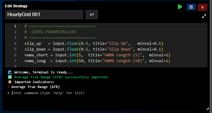 Import from Terminal